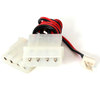 Startech.Com 12in Fan Adapter - TX3 to 2x LP4 Power Y Splitter Cable CPUFANADAPT